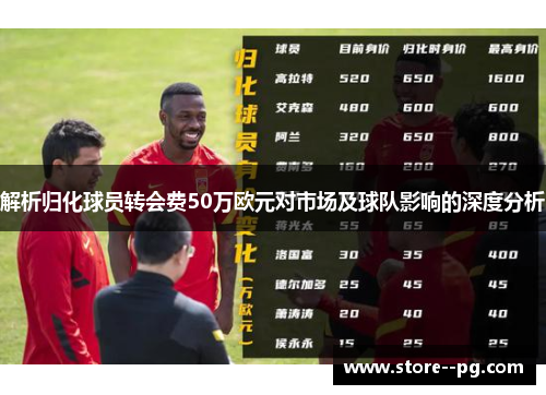 解析归化球员转会费50万欧元对市场及球队影响的深度分析