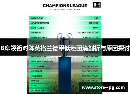 B席领衔对阵英格兰德甲低迷困境剖析与原因探讨